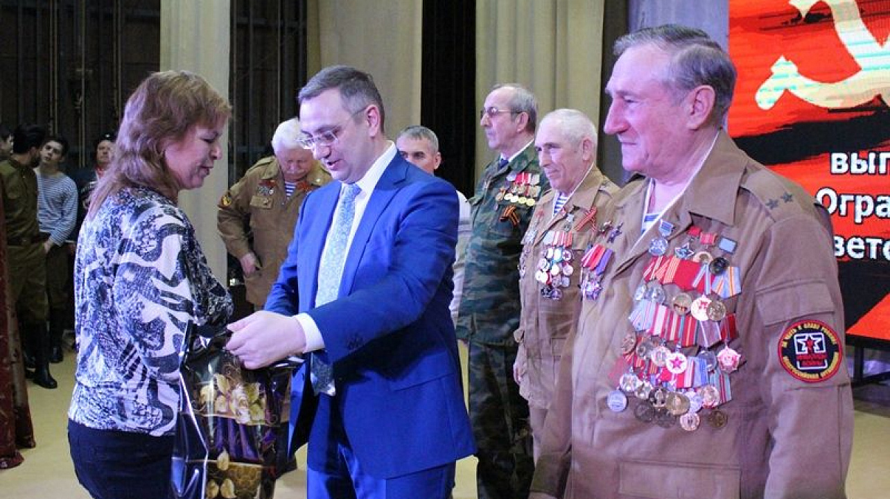 В Центральном округе чествовали воинов, исполнявших интернациональный долг в Афганистане