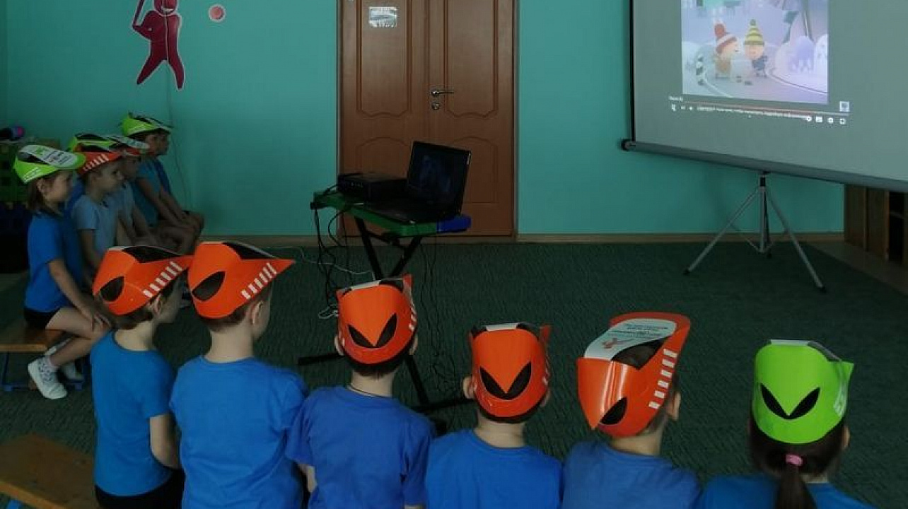 Воспитанникам детского сада № 6 напомнили о правилах безопасного поведения в зимний период