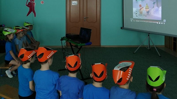 Воспитанникам детского сада № 6 напомнили о правилах безопасного поведения в зимний период