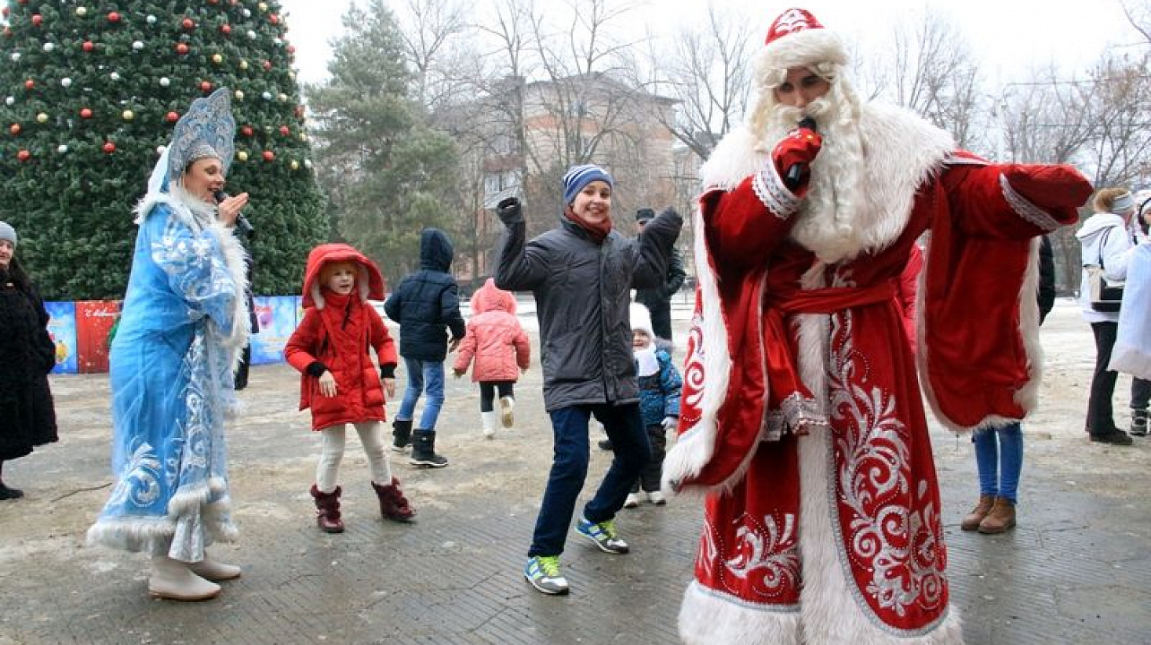 В Центральном округе прошел новогодний праздник