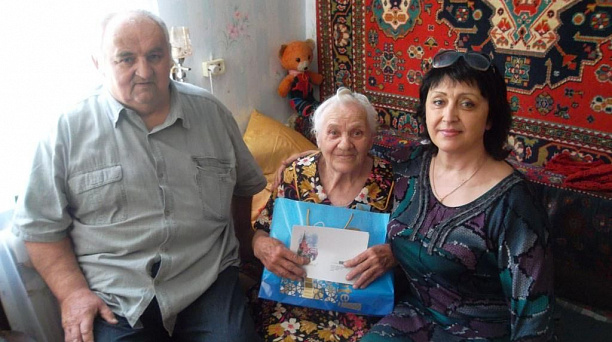 Жительнице Прикубанского округа Тамаре Ступка исполнилось 90 лет