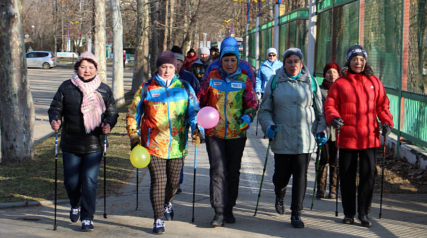 Краснодарцы могут выполнить норматив ГТО по скандинавской ходьбе