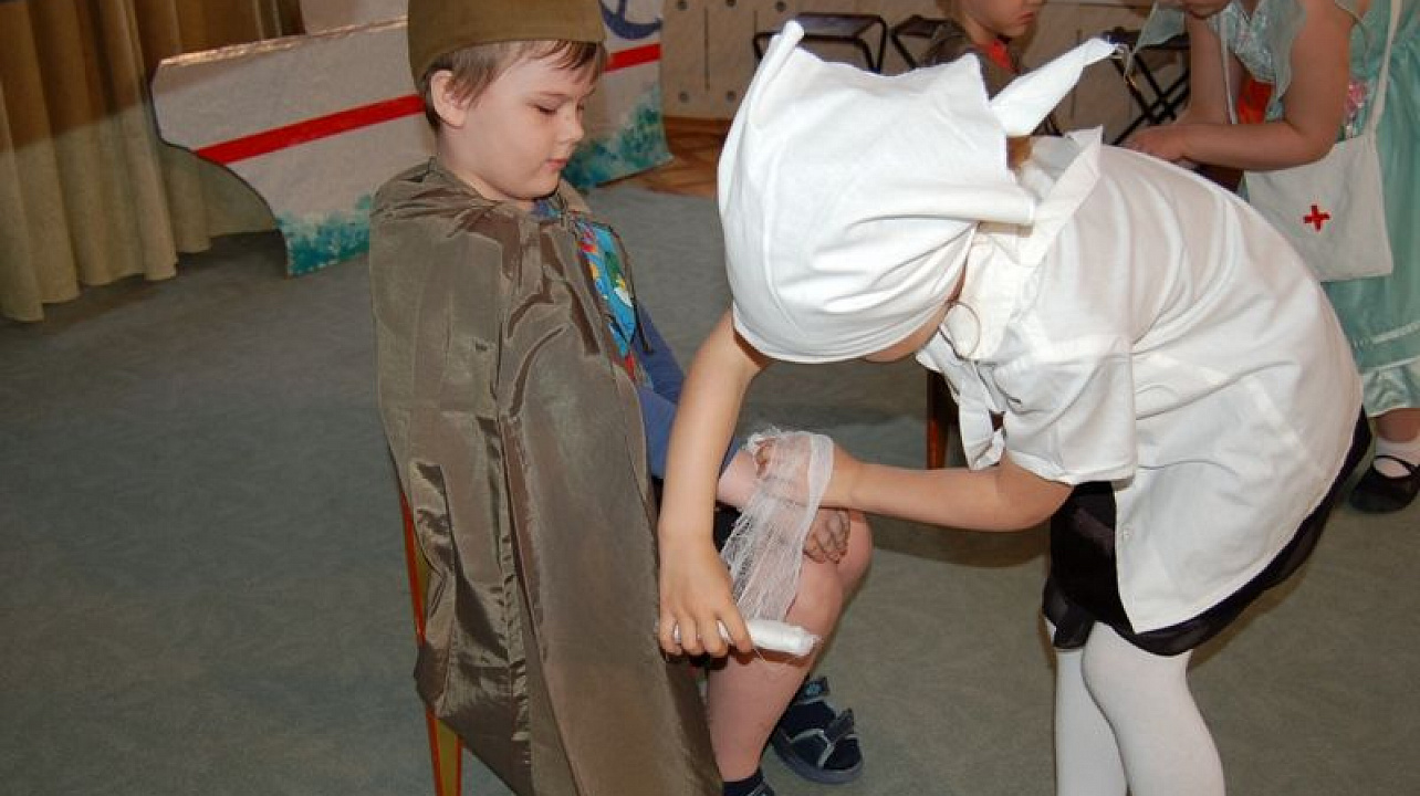 В детском саду № 121 прошел ряд мероприятий, посвященных Великой Победе