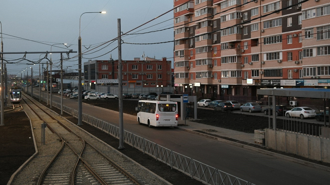 В Краснодаре появится зеленая зона вдоль новой трамвайной линии по ул. Московской