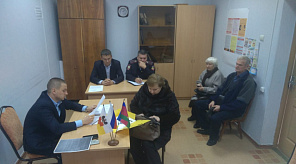 В станице Старокорсунской прошел приём депутата городской Думы