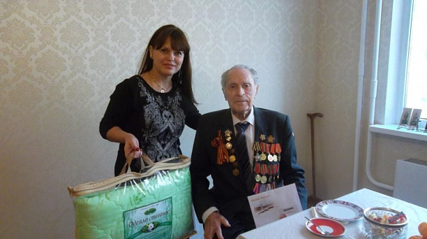 На днях 90 лет исполнилось ветерану войны из Прикубанского округа, участвовавшему в штурме Берлина