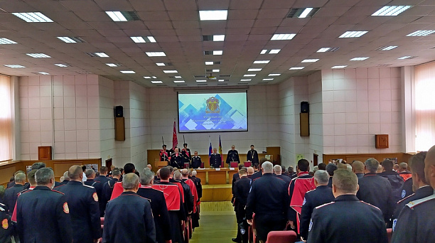 В Краснодаре провели отчетный сбор Екатеринодарского отдела