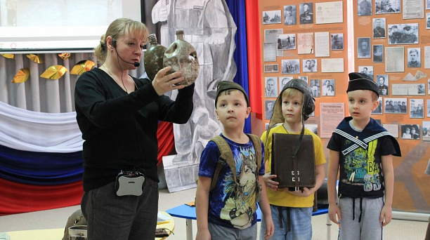 Выездная экскурсия проведена в детском саду Западного округа
