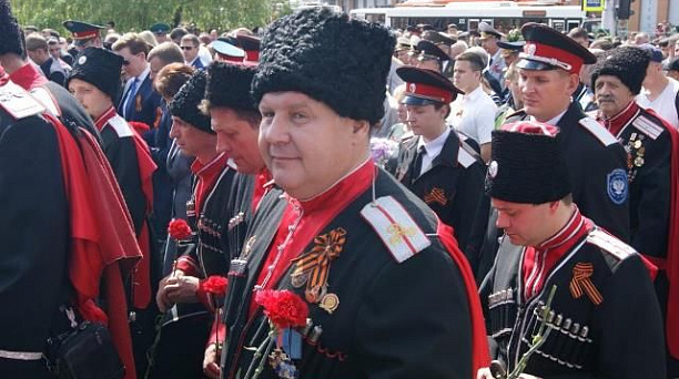В День Великой Победы казаки почтили память павших воинов