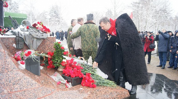 Ветераны «РСВА» Краснодара провели торжественное мероприятие памяти воинов-интернационалистов