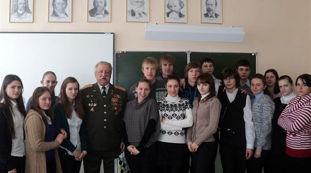 Ветеран Афганистана в гостях у школьников гимназии № 33