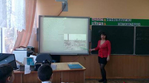 В школе № 43 состоялись классные часы на тему «Освобождение Краснодара в годы ВОВ»