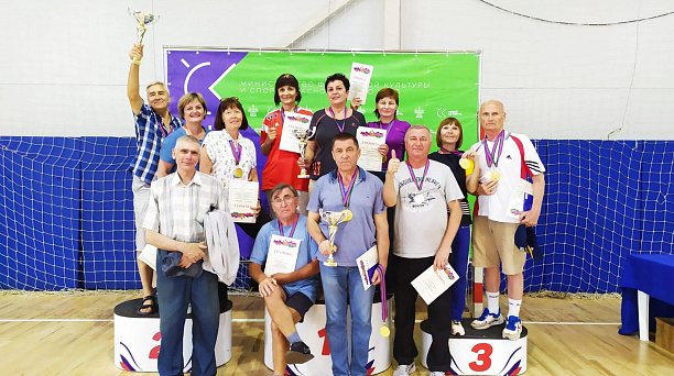 Сборная Краснодара стала победителем Спартакиады пенсионеров Кубани 2021 года