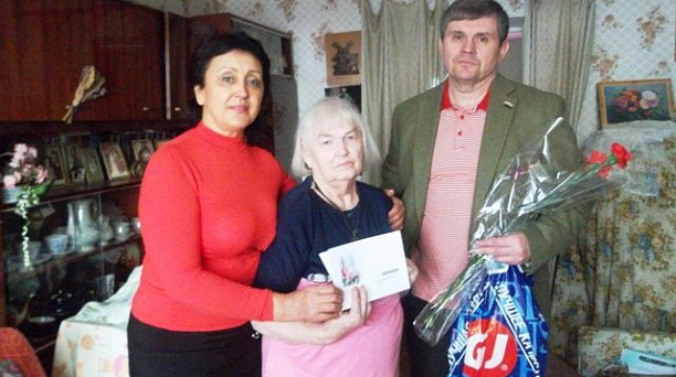 Вчера 90-летний юбилей отметила жительница Прикубанского округа Тамара Михайловна Морозова