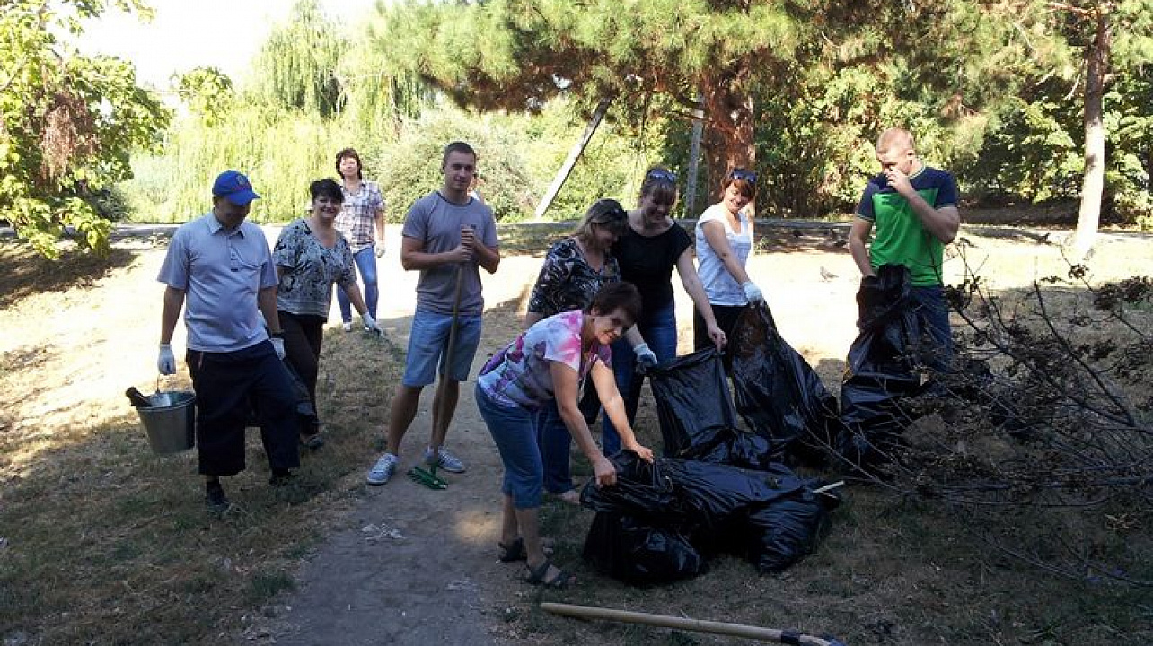 В Карасунском округе организован экологический субботник