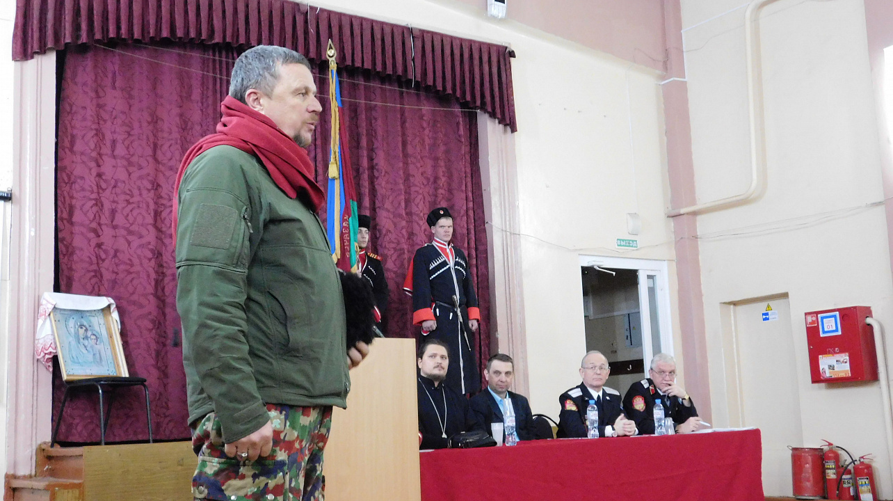 Состоялся отчетный годовой сбор казаков Пашковского станичного казачьего общества.