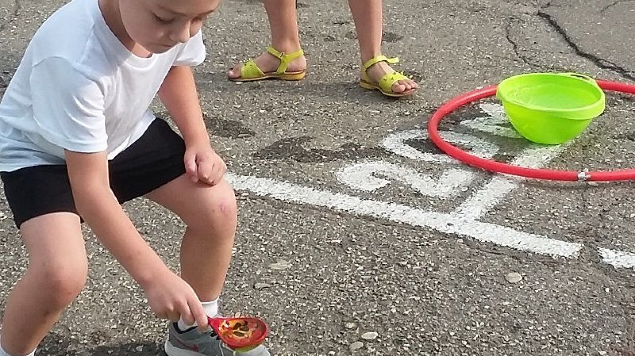 Спортивное мероприятие провели в детском саду Западного округа