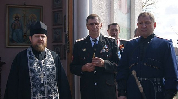 Казаки почтили память жертв гражданской войны