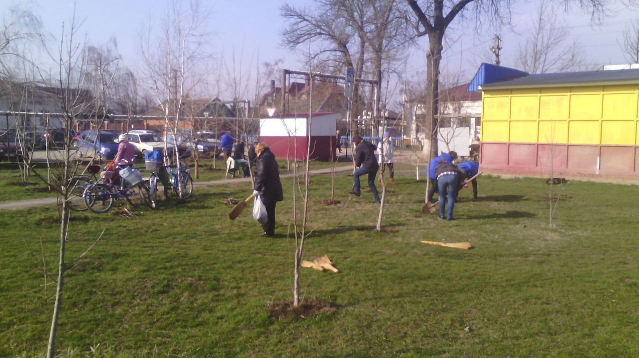 В Елизаветинском сельском округе наводят «весенний» порядок