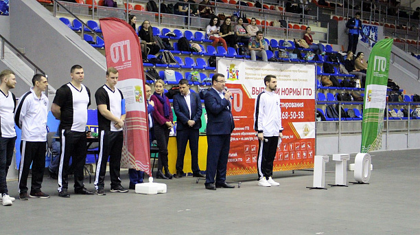 Во Дворце спорта "Олимп" прошло физкультурно-массовое мероприятие "А ну-ка, девушки"