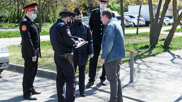 12 мая Краснодар патрулируют 597 участников мобильных отрядов самоконтроля