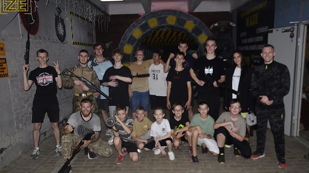 В соревнованиях по лазертагу  приняли участие ребята, состоящие на профилактическом  учете в округе 