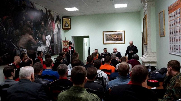 Выборы атамана хуторского казачьего общества «Ореховатое»