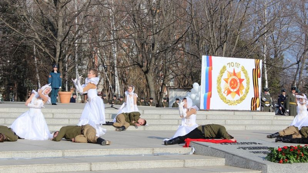 Общественность Центрального округа приняла участие в открытии краевого месячника оборонно-массовой и военно-патриотической работы