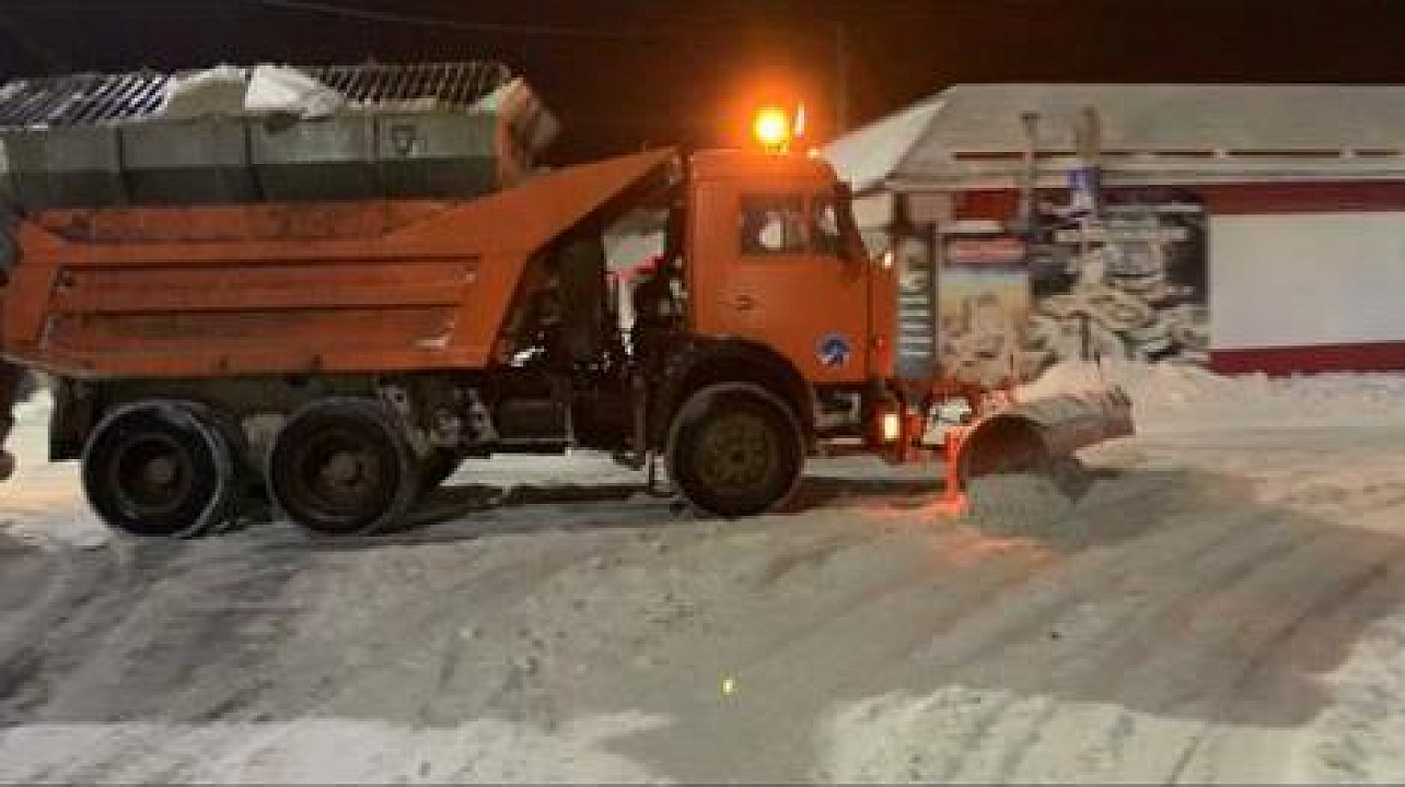 В Елизаветинской и Белозерном за 3 дня от снега очистили 105 километров станичных улиц