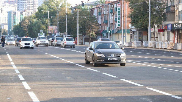 Выполнен ремонт 59 участков улично-дорожной сети Краснодара