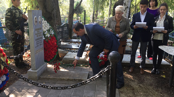 В Прикубанском округе прошли торжественные митинги, посвященные 75-й годовщине освобождения Краснодарского края от немецко-фашистских захватчиков