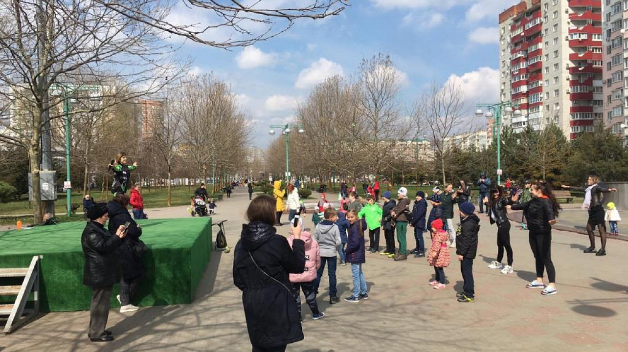 В Юбилейном микрорайоне состоялся мастер - класс по танцевальному фитнесу