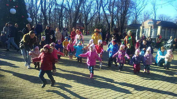 В Центральном округе прошла череда новогодних и рождественских праздников