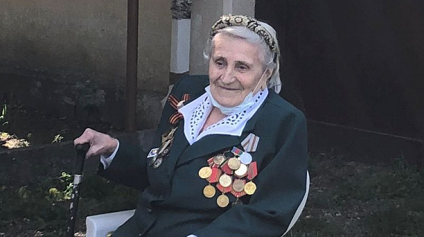 Участница Великой Отечественной войны Татьяна Иосифовна Лось отметила 95-летний юбилей
