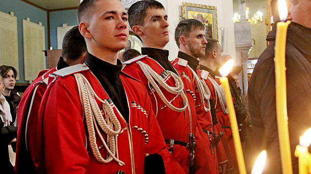 Казаки вспомнили своего небесного покровителя