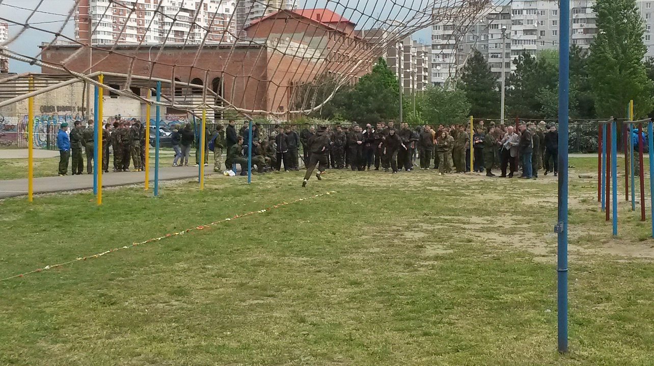 В Западном округе состоялась спартакиада допризывников