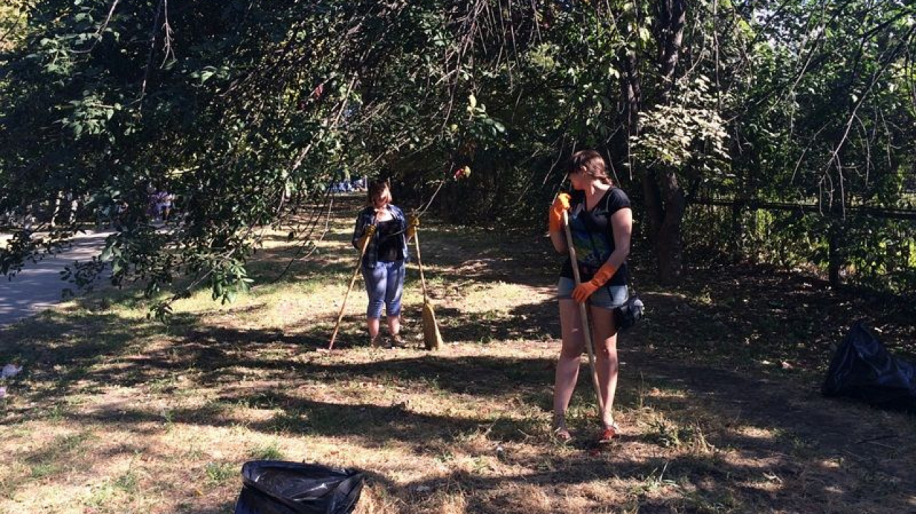 В Карасунском округе организован экологический субботник