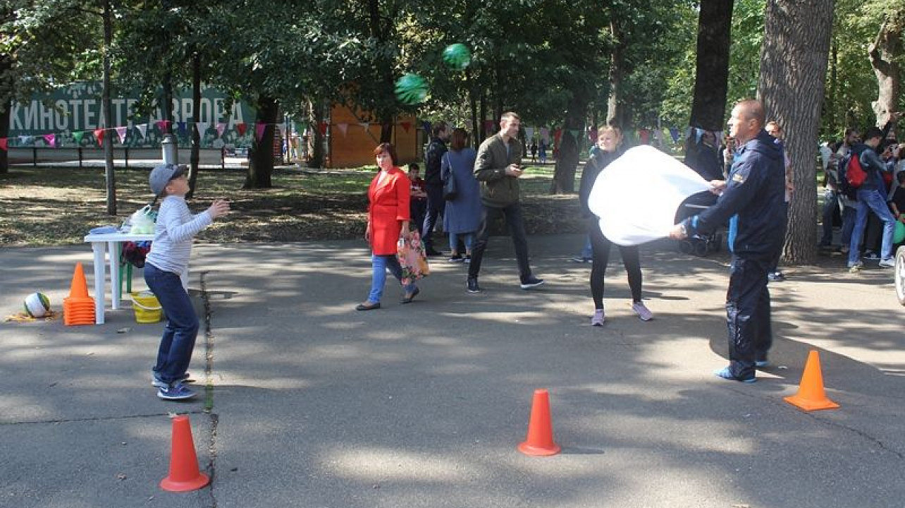 Фестивалем «Арбуз» отметили в Центральном округе День города Краснодара