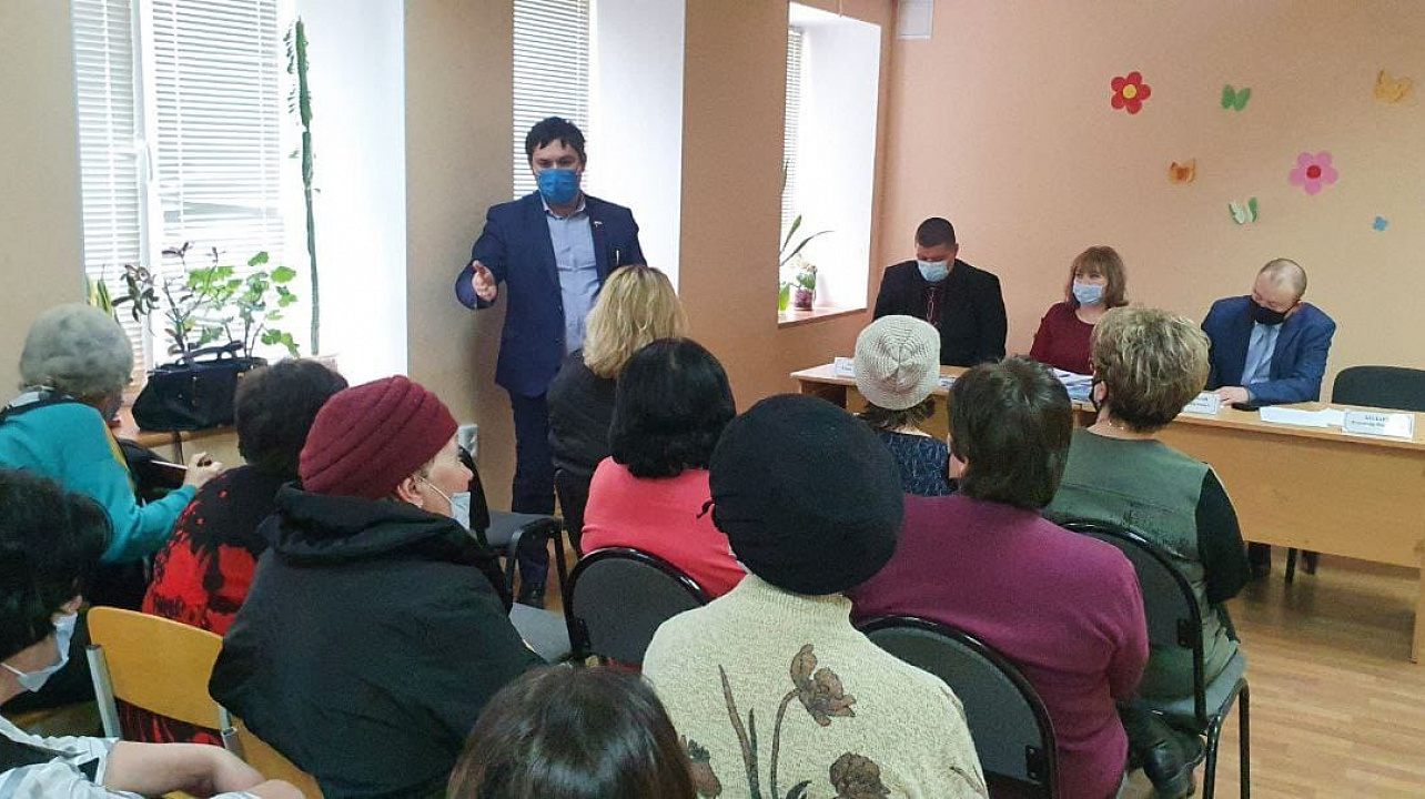 Встреча депутатов с жителями Центрального округа города Краснодара