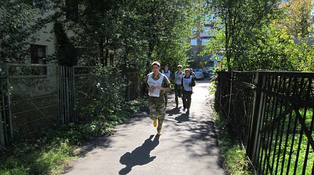 В Западном округе прошел смотр допризывной молодежи