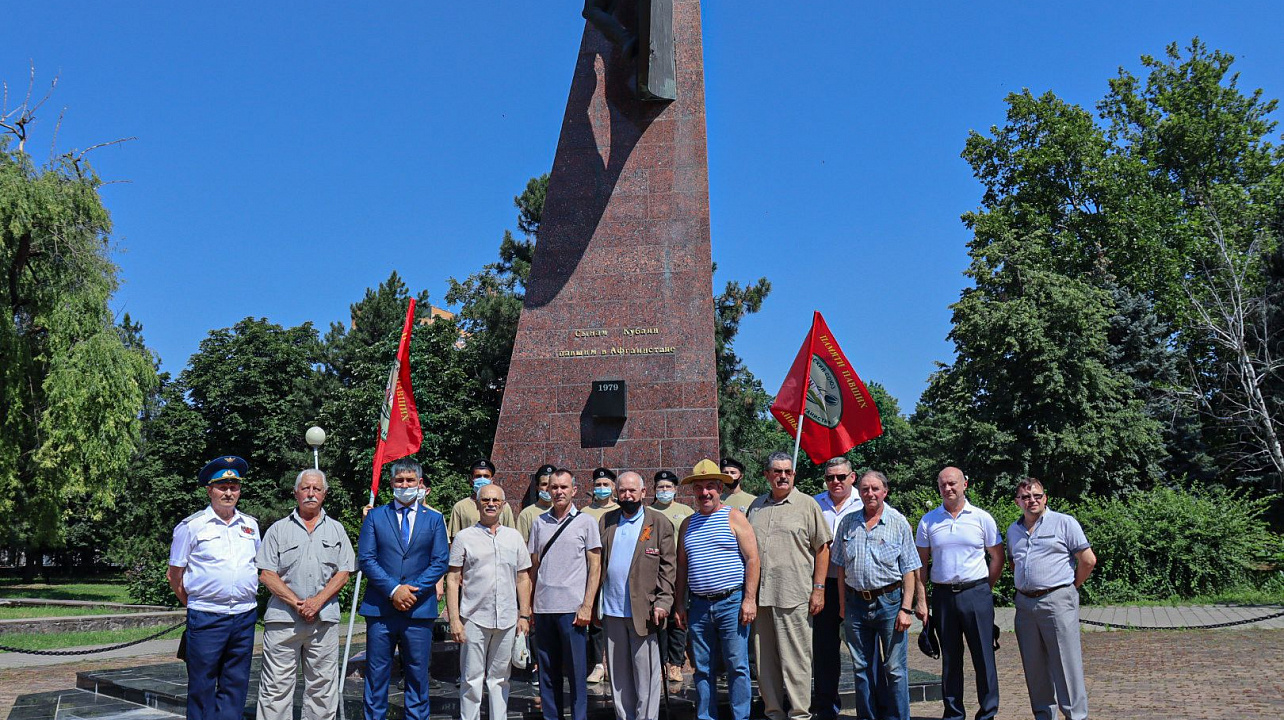 Прикубанские воины-интернационалисты почтили память погибших в локальных конфликтах