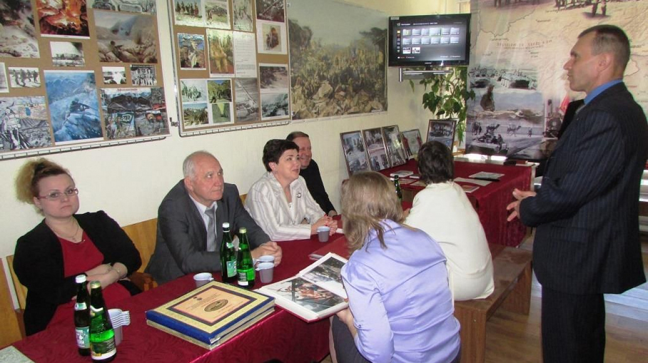 Прикубанские воины-интернационалисты поделились опытом работы