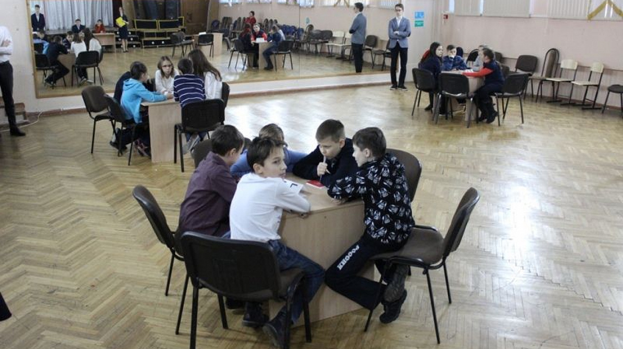 В лицее № 4 состоялись игры «ЧТО? ГДЕ? КОГДА?»