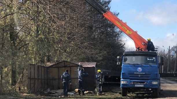 В пос. Берёзовом Краснодара освобожденная от незаконных гаражей территория станет частью зеленой зоны