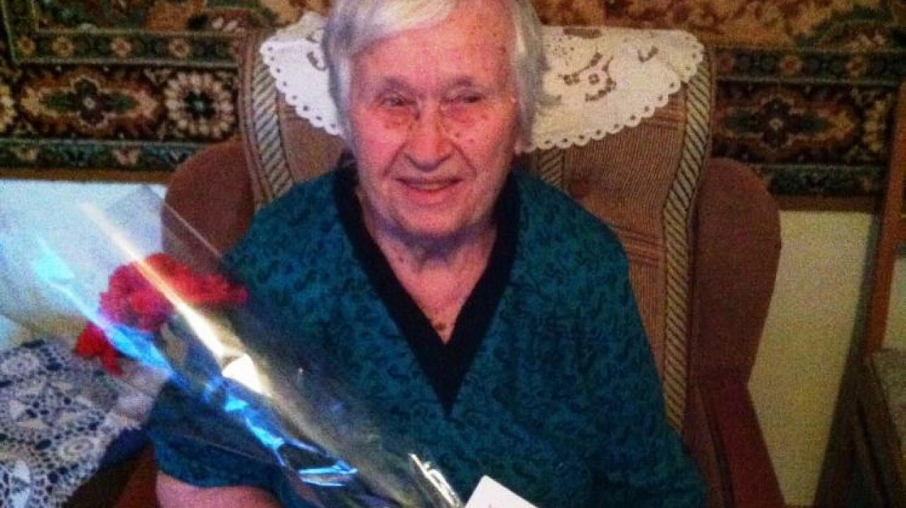 90-летний юбилей отметила труженица тыла Тамара Алексеевна Жеребкина