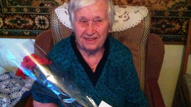 90-летний юбилей отметила труженица тыла Тамара Алексеевна Жеребкина