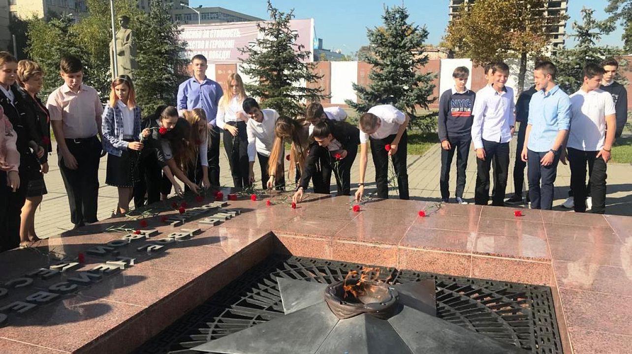 К 75-летию освобождения Кубани от фашистских захватчиков в школах Западного округа  прошли патриотические уроки