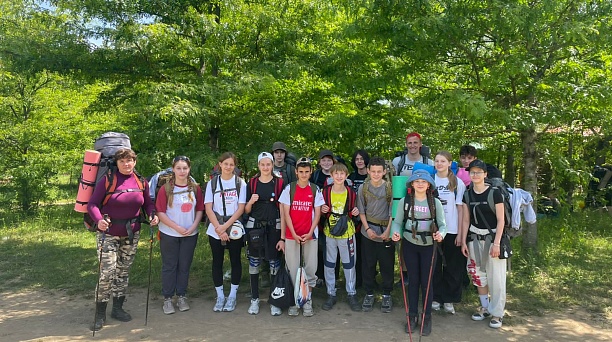  Школьники Центрального округа отправились в поход