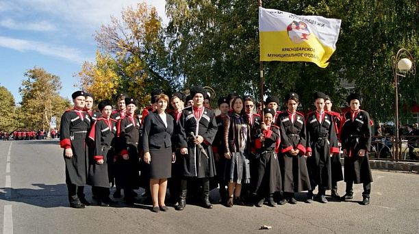 Краснодарские казачата пройдут парадом в Москве