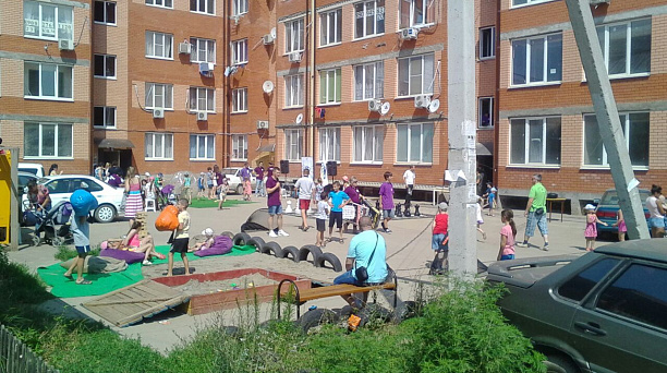 В поселке Российском прошел детский праздник